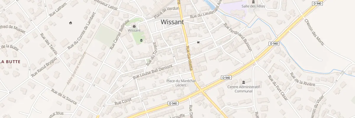 Plan du 6 Rue Louise Ball Demont à Wissant