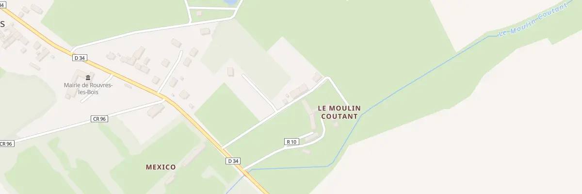 Plan du 5179 Le Moulin Coutant à Rouvres-les-Bois