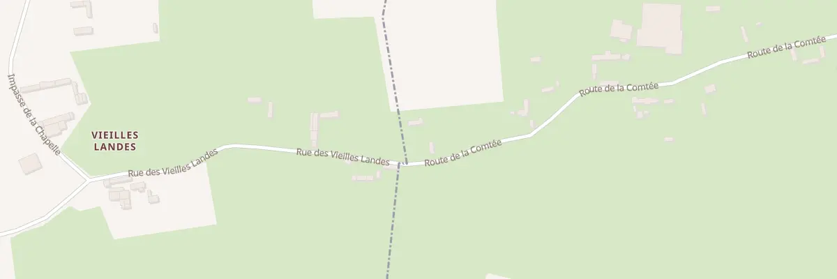 Plan du 1686 Rte de la Comtee à Marques