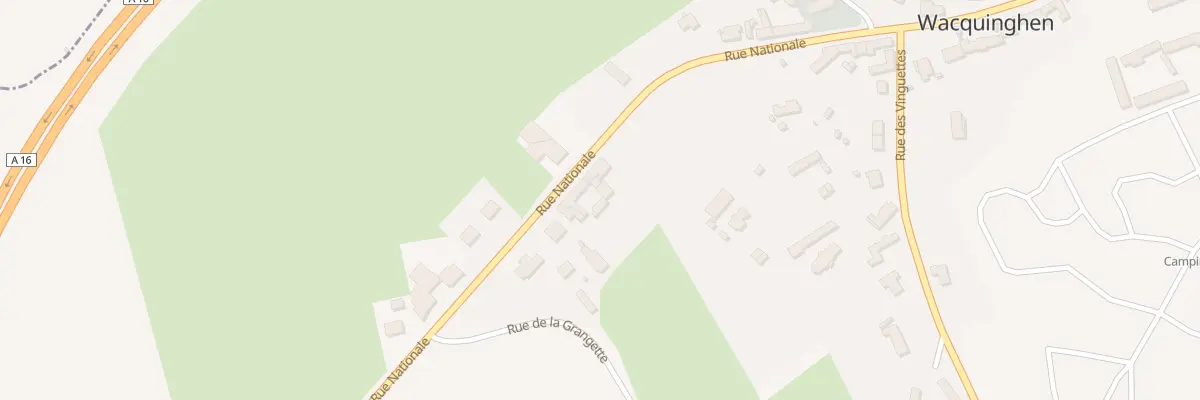 Plan du 73 Rue Nationale à Wacquinghen