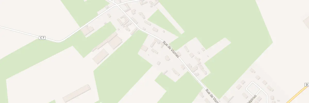 Plan du 8 Rue de Vismes Corroy à Tours-en-Vimeu