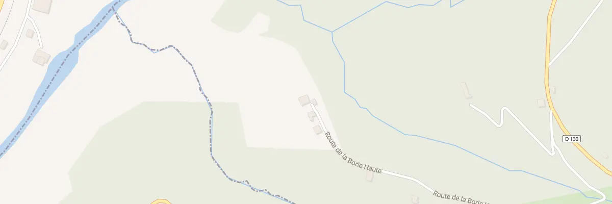 Plan du 5210 La Borie Haute à Aubazines
