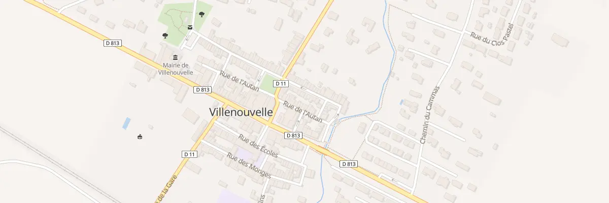Plan du 15 Rue de l’Autan à Villenouvelle