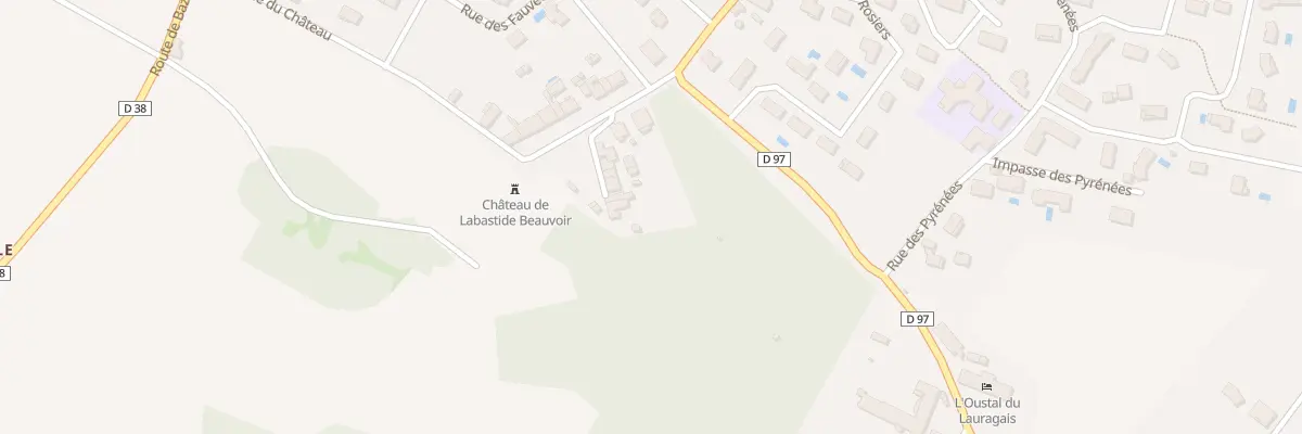 Plan du 5 Imp de la Place à Labastide-Beauvoir