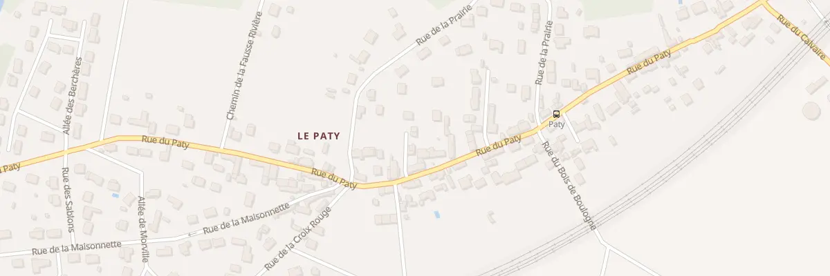 Plan du 31 Rue du Paty à Hanches