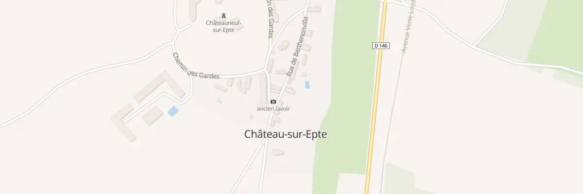 Plan du 13 Rue de Berthenonville à Château-sur-Epte