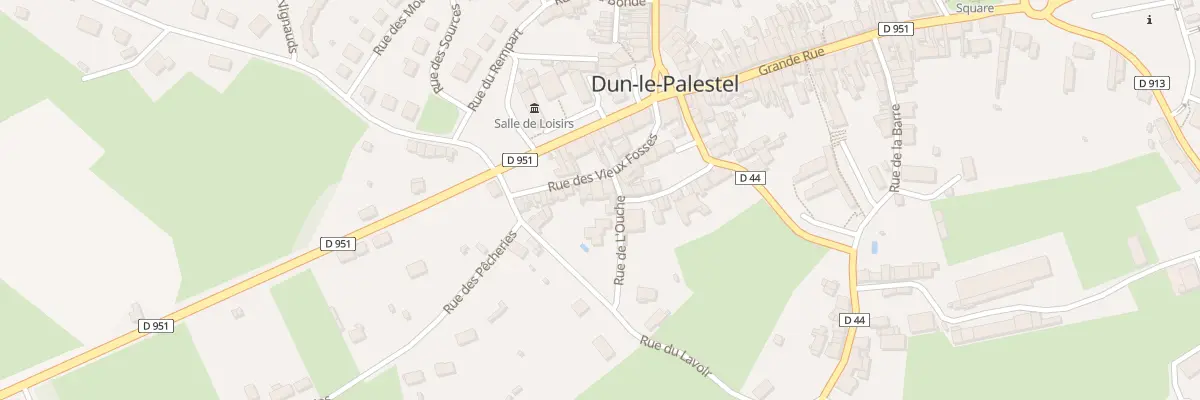 Plan du 17 Rue des Vieux Fossés à Dun-le-Palestel