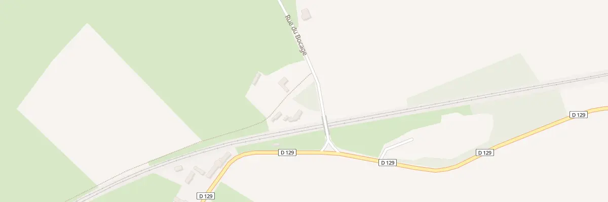 Plan du 63 Rue du Bocage à Haucourt