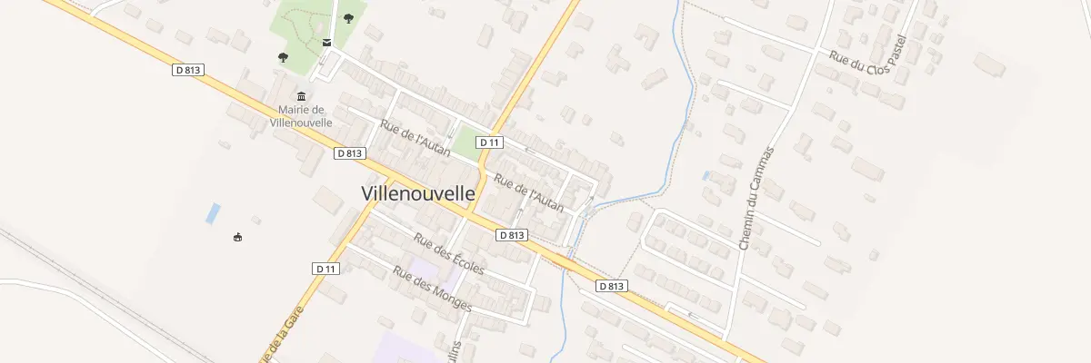 Plan du 9 Rue de l’Autan à Villenouvelle