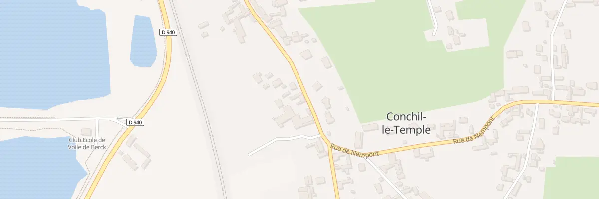 Plan du 68 Rue de Berck à Conchil-le-Temple