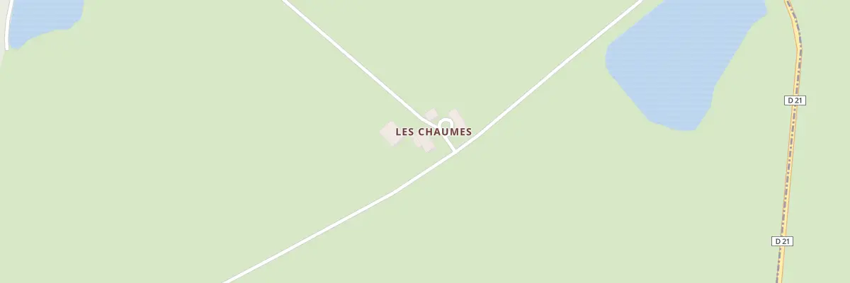 Plan du 5140 Les Chaumes à Velles