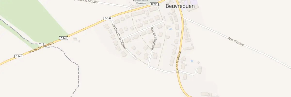 Plan du 24 Rue de l’Argilière à Beuvrequen
