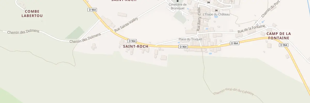 Plan du 378 Rte Georges Gandil à Bruniquel