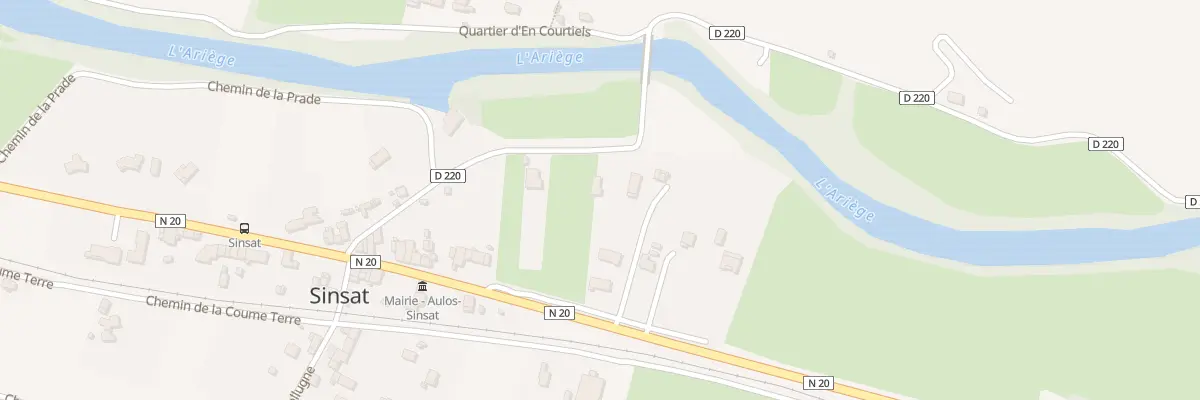 Plan du 18 Rte de Padalis à Aulos-Sinsat