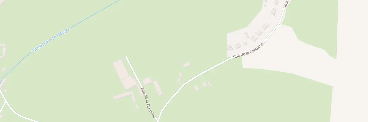 Plan du 391 Rte de la Fontaine à Favières