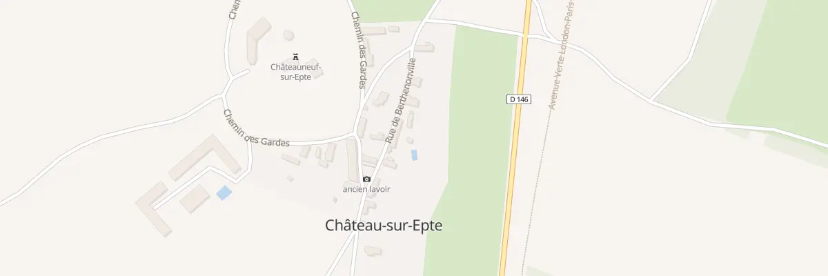 Plan du 9 Rue de Berthenonville à Château-sur-Epte