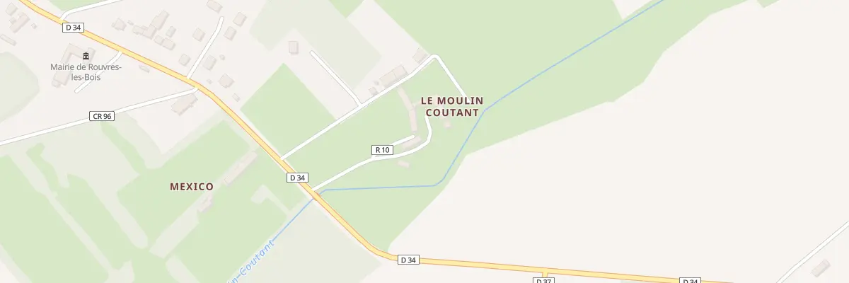 Plan du 12 Rue des Coindons à Rouvres-les-Bois