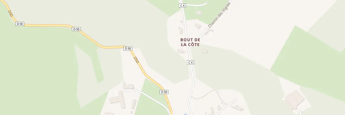 Plan du 5216F Bout de la Cote au Bastit