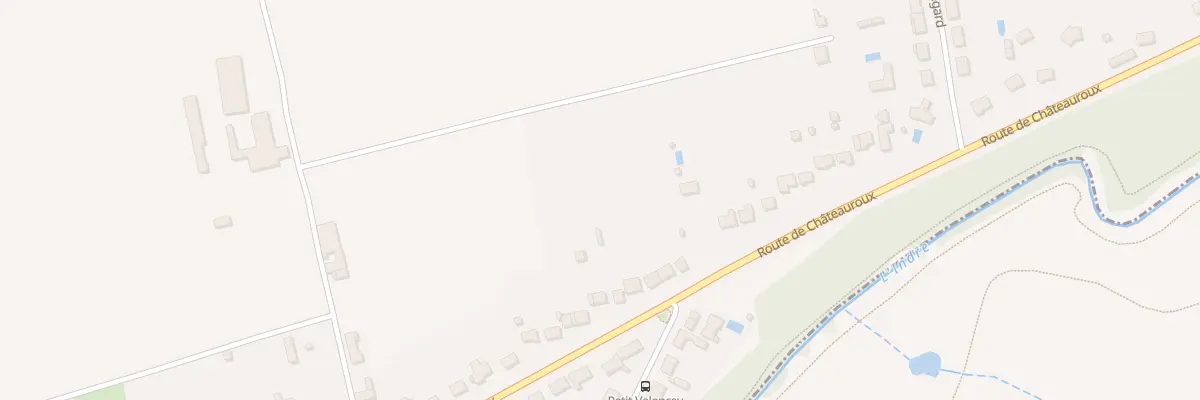 Plan du 163 Rte de Châteauroux à Saint-Maur