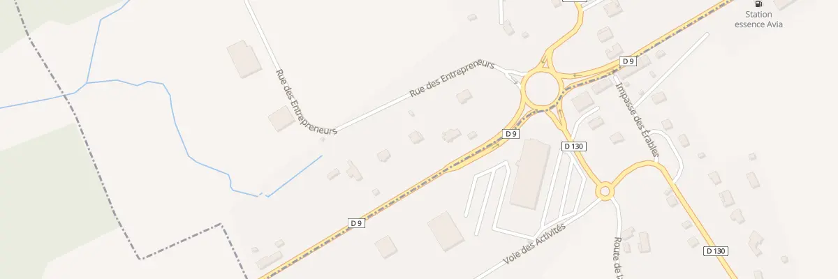 Plan du 404 Rte des Alleux à Saint-Mexant