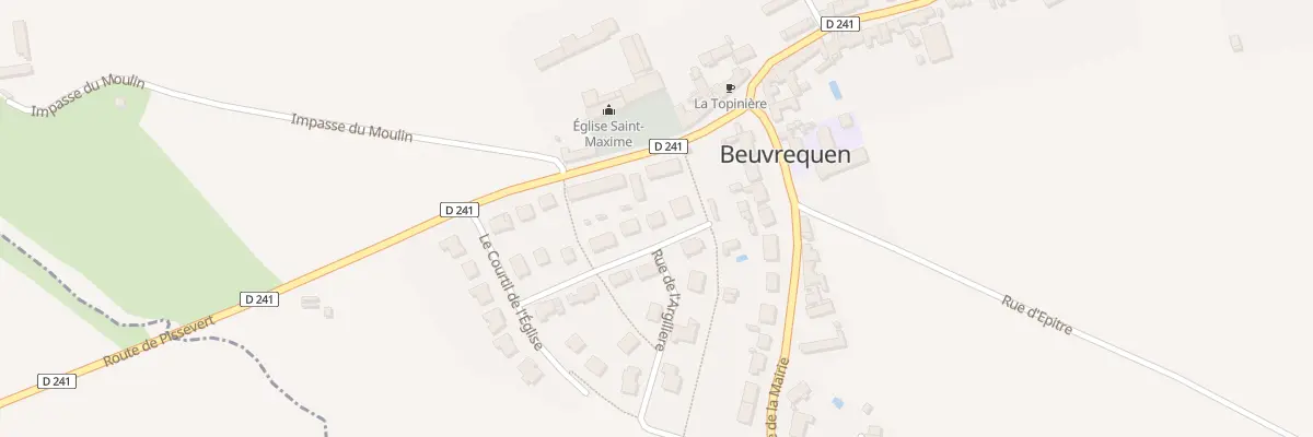 Plan du 13 Rue des Presles à Beuvrequen