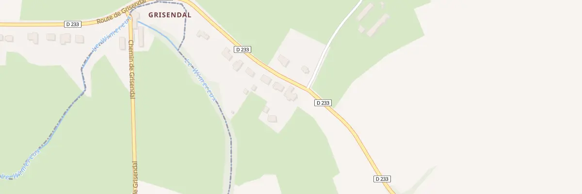 Plan du 11 Rte Grisendal à Maninghen-Henne
