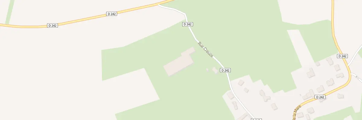 Plan du 5001F Rue Creuze à Maninghen-Henne