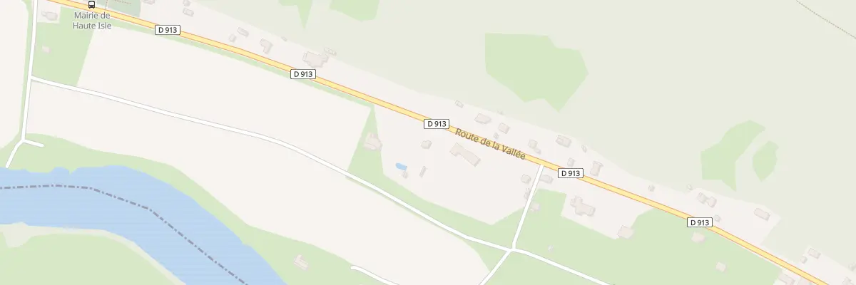 Plan du 119 Rte de la Vallée à Haute-Isle
