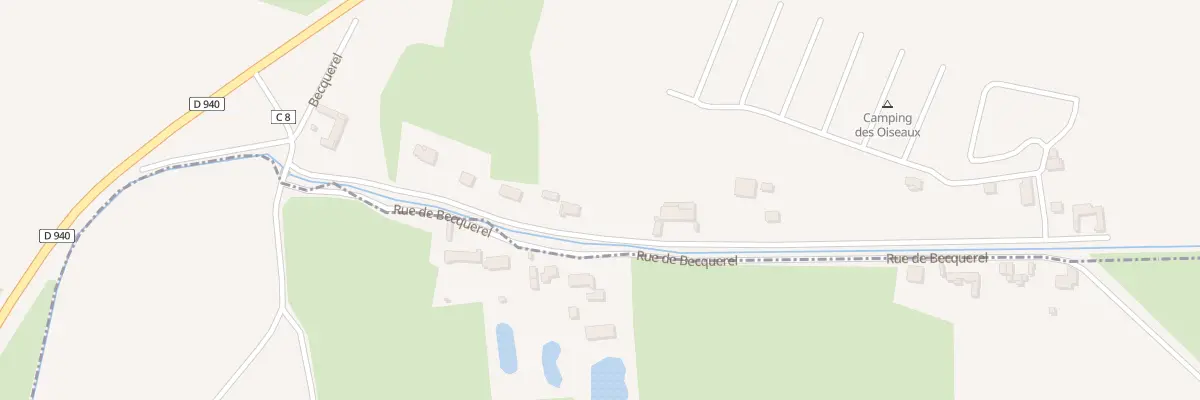 Plan du 9002 Che des Oiseaux à Rue
