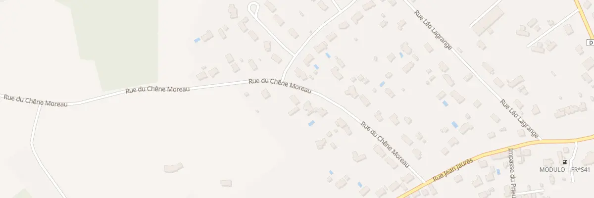 Plan du 240 Rue de Chêne Moreau à Pruniers-en-Sologne