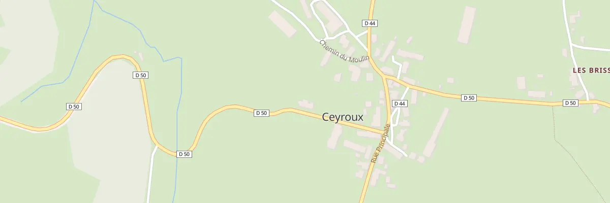 Plan du 5032 Le Bourg à Ceyroux