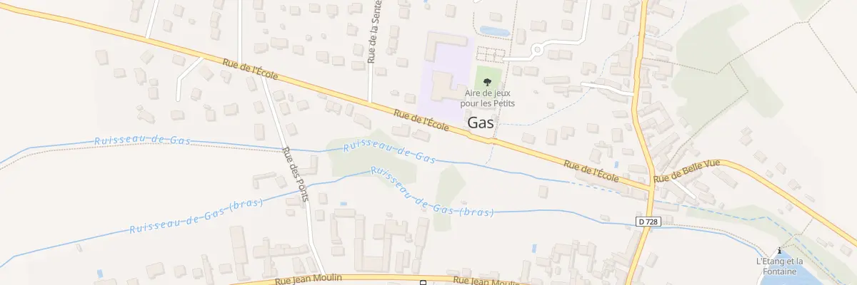 Plan du 21 Rue de l’Ecole à Gas