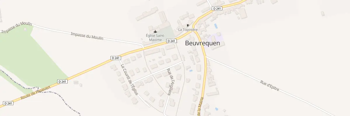 Plan du 15 Rue des Presles à Beuvrequen
