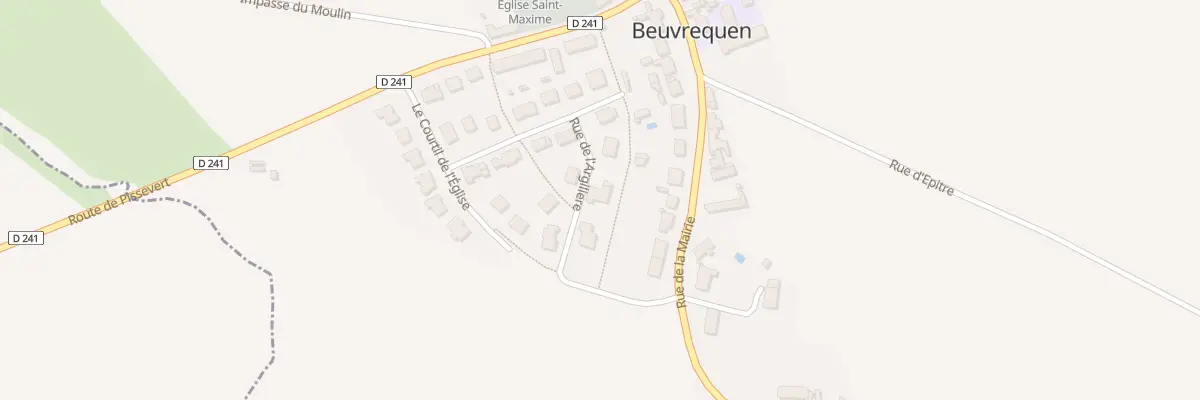 Plan du 21 Rue de l’Argilière à Beuvrequen