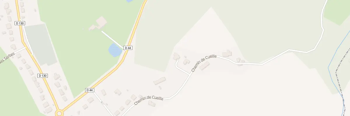 Plan du 23 Che de Cueille à Saint-Mexant