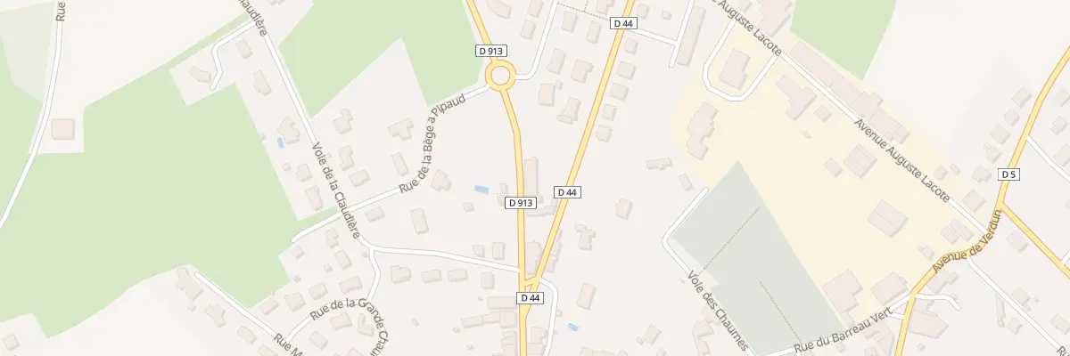 Plan du 4B Av du Berry à Dun-le-Palestel