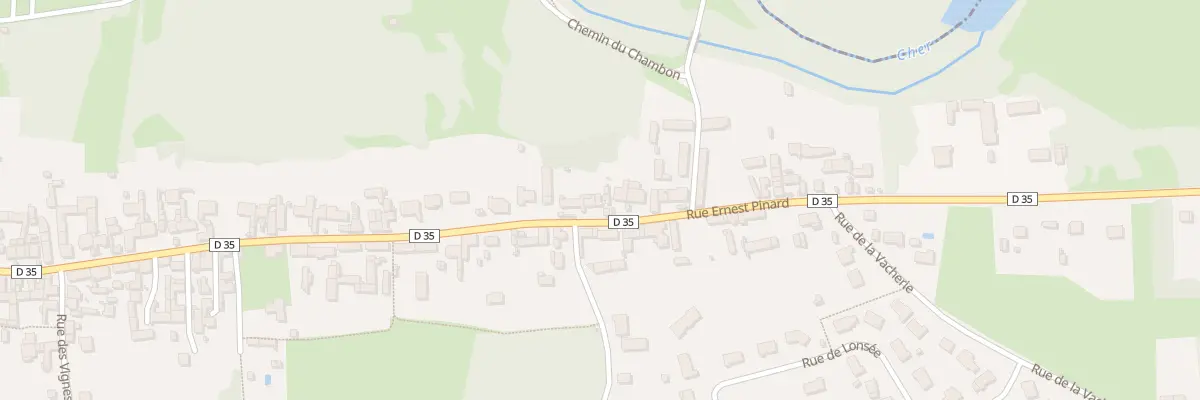 Plan du 145 Rue Ernest Pinard à Chabris