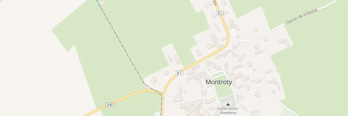 Plan du 22 Rue des Enclos à Montroty