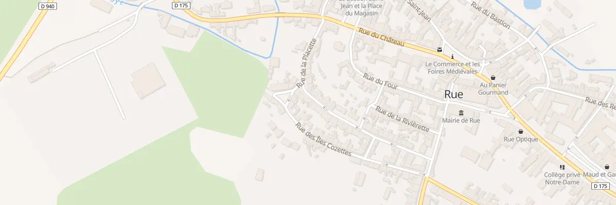 Plan du 31 Rue des Juifs à Rue