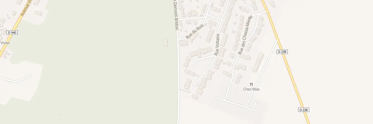 Plan du 38 Rue Voltaire à Wissant