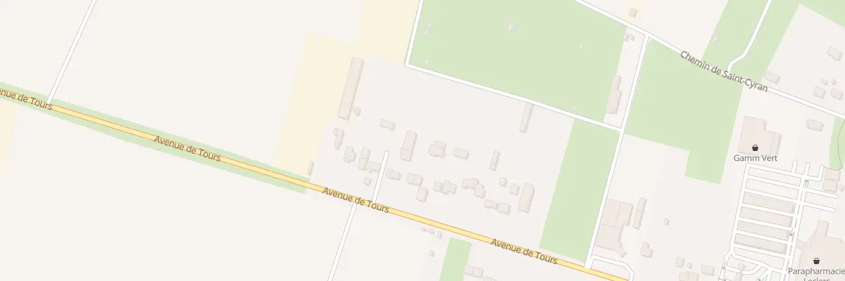 Plan du 248 Av de Tours à Saint-Maur