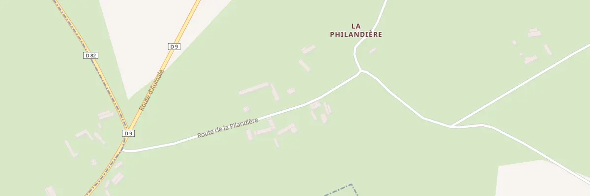 Plan du 772 Rte de la Pillandiere à Haudricourt