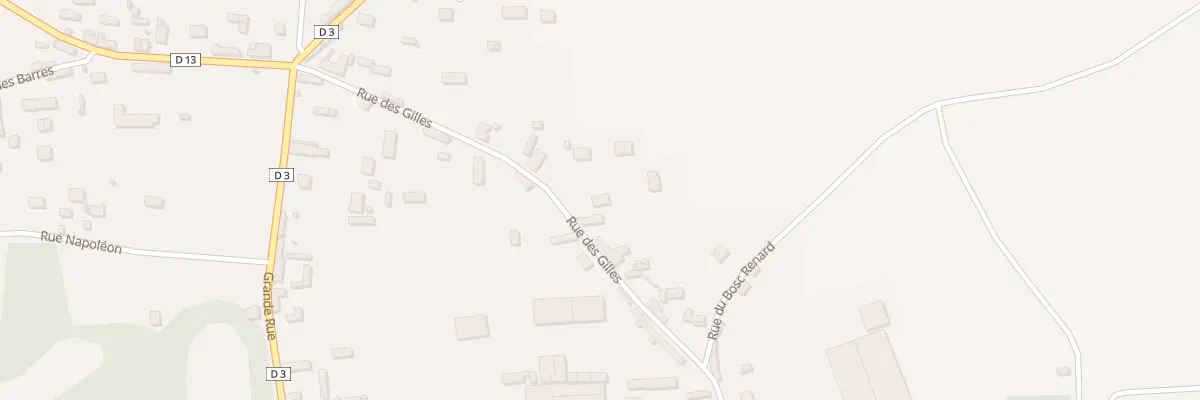 Plan du 23 Rue des Gilles à Heudicourt