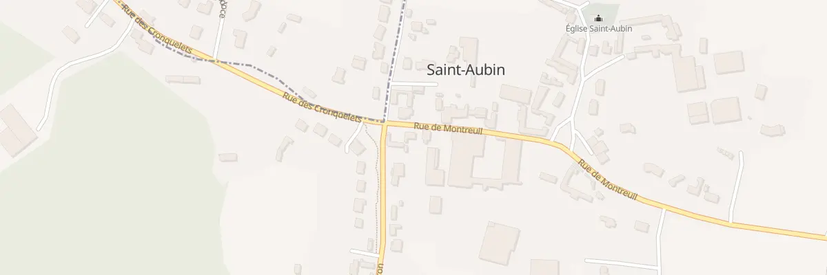 Plan du 4 Rue de Montreuil à Saint-Aubin