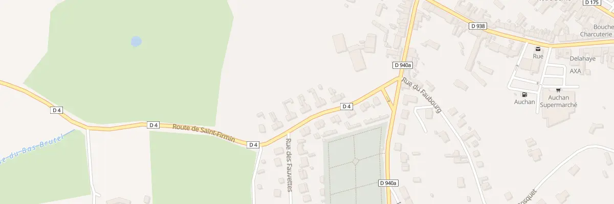 Plan du 22 Rte de Saint-Firmin à Rue