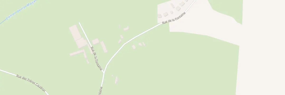 Plan du 406 Rte de la Fontaine à Favières