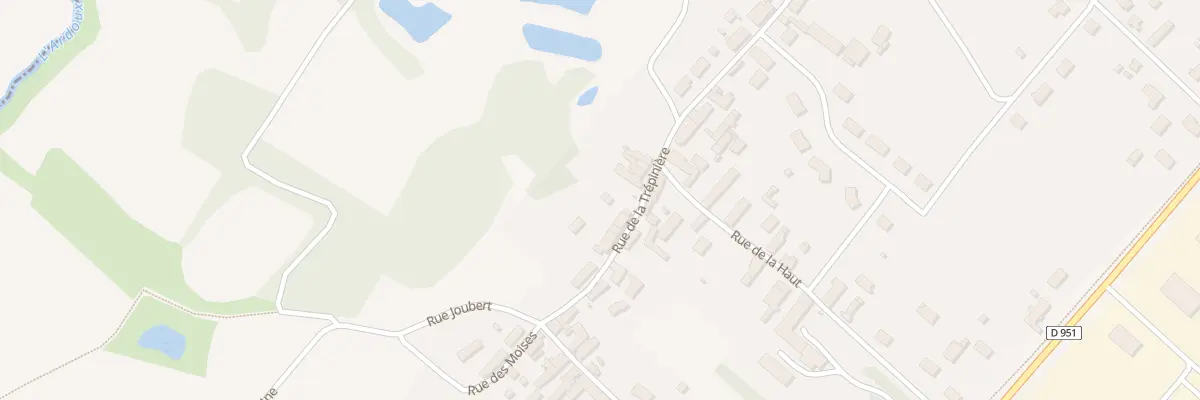 Plan du 60 Rue de la Trépinière à Lailly-en-Val