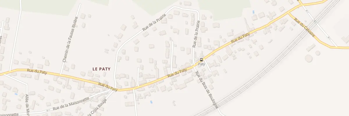 Plan du 39T Rue du Paty à Hanches