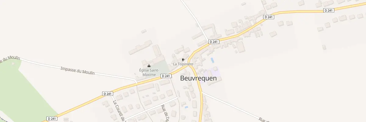 Plan du 423 Rue Principale à Beuvrequen