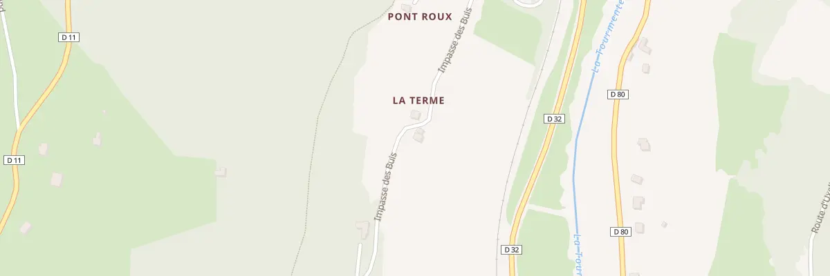 Plan du 5483F Les Termes à Saint-Denis-lès-Martel